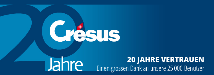20 Jahre Crésus, 25000 Benutzer