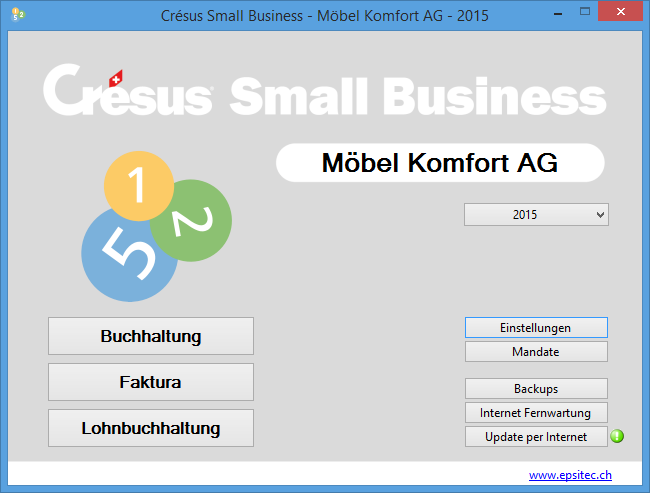 Crésus Small Business Schaltzentrale