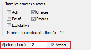 Reporter les budgets avec ajustement
