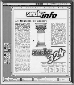 Logiciel Page sur Smaky 324