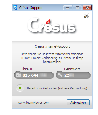 TeamViewer Fenster